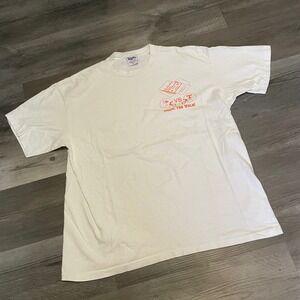 Vintage 1991 Louisville vs Tennessee Maul the Vols T-Shirt Mens XL White USA